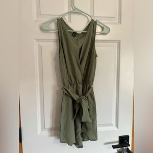 Never worn green romper